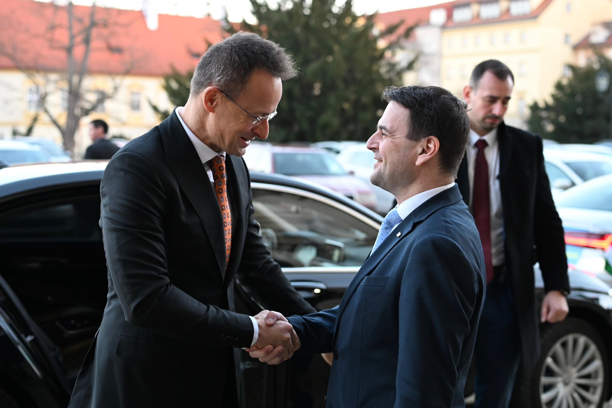 Petr Marcinka Szijjártó Péter