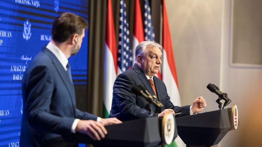 VANCE, James David; ORBÁN Viktor