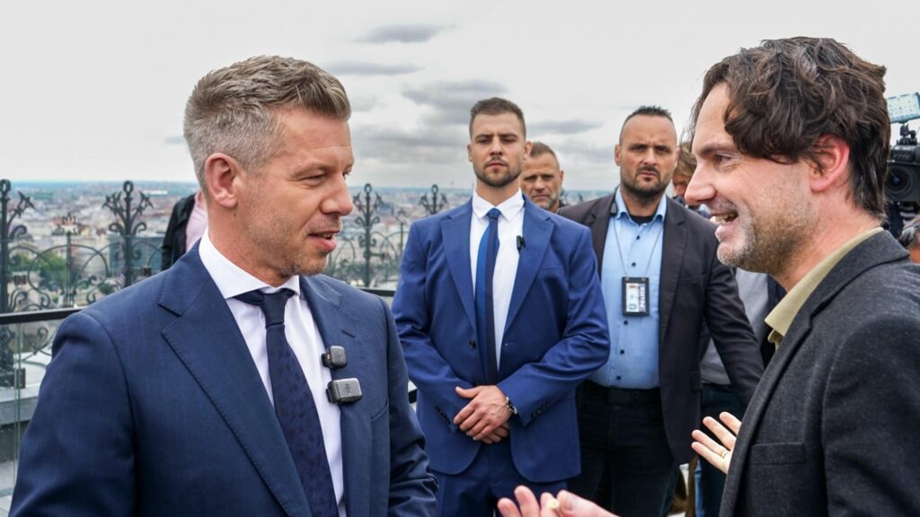Havasi Bertalan és Magyar Péter