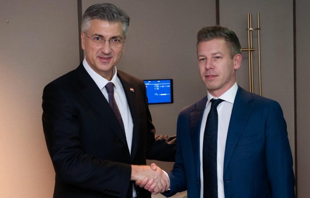 Andrej Plenkovic Magyar Péter