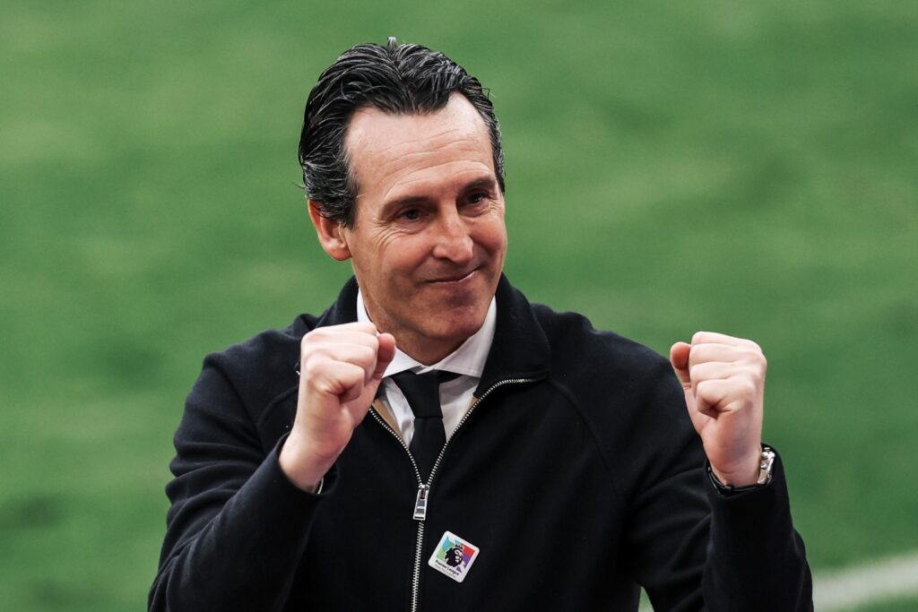 Unai Emery Aston Villa
