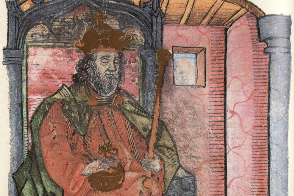 II. Vak Bela-abrazolas a Thuroczy-kronikabol Chronica Hungarorum 1488