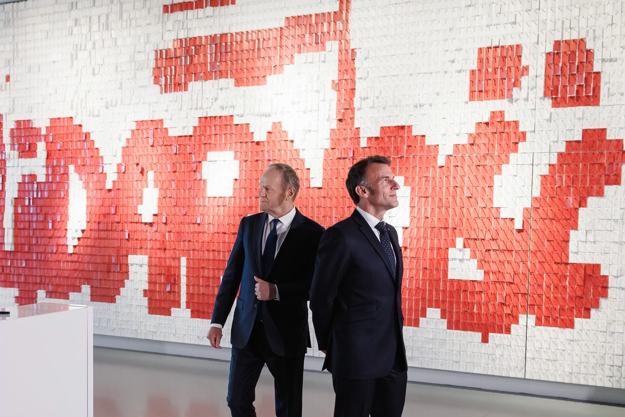 donald tusk macron