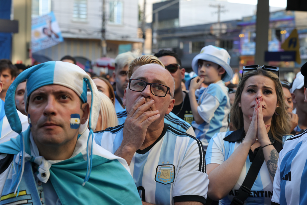 argentín-szurkolók
