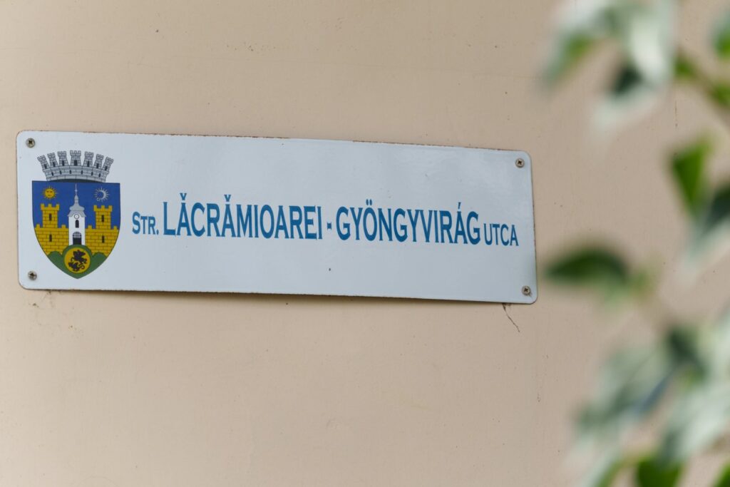sepsiszentgyörgy kétnyelvű tábla