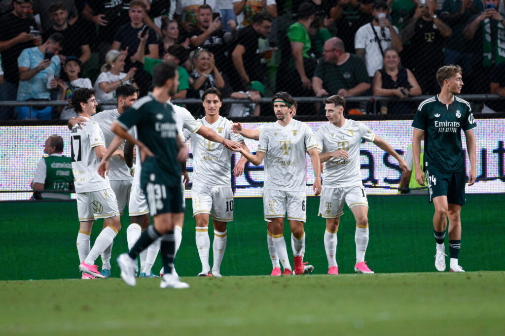 Labdarúgás - Ferencváros-Real Madrid