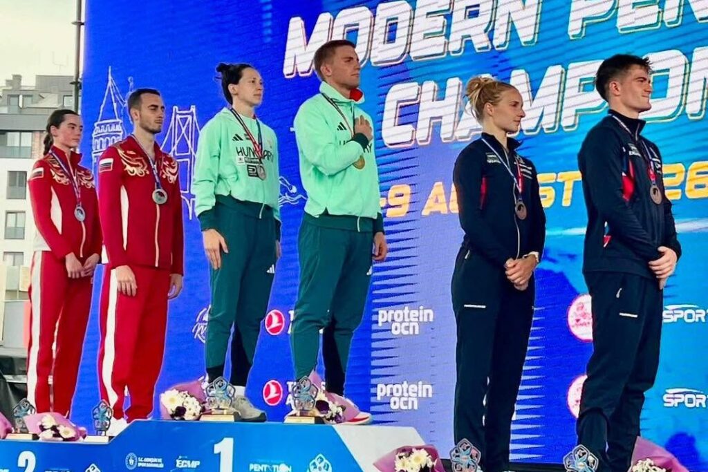 Guzi Blanka és Koleszár Mihály öttusa