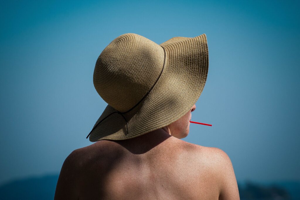 nap időjárás strand napozás