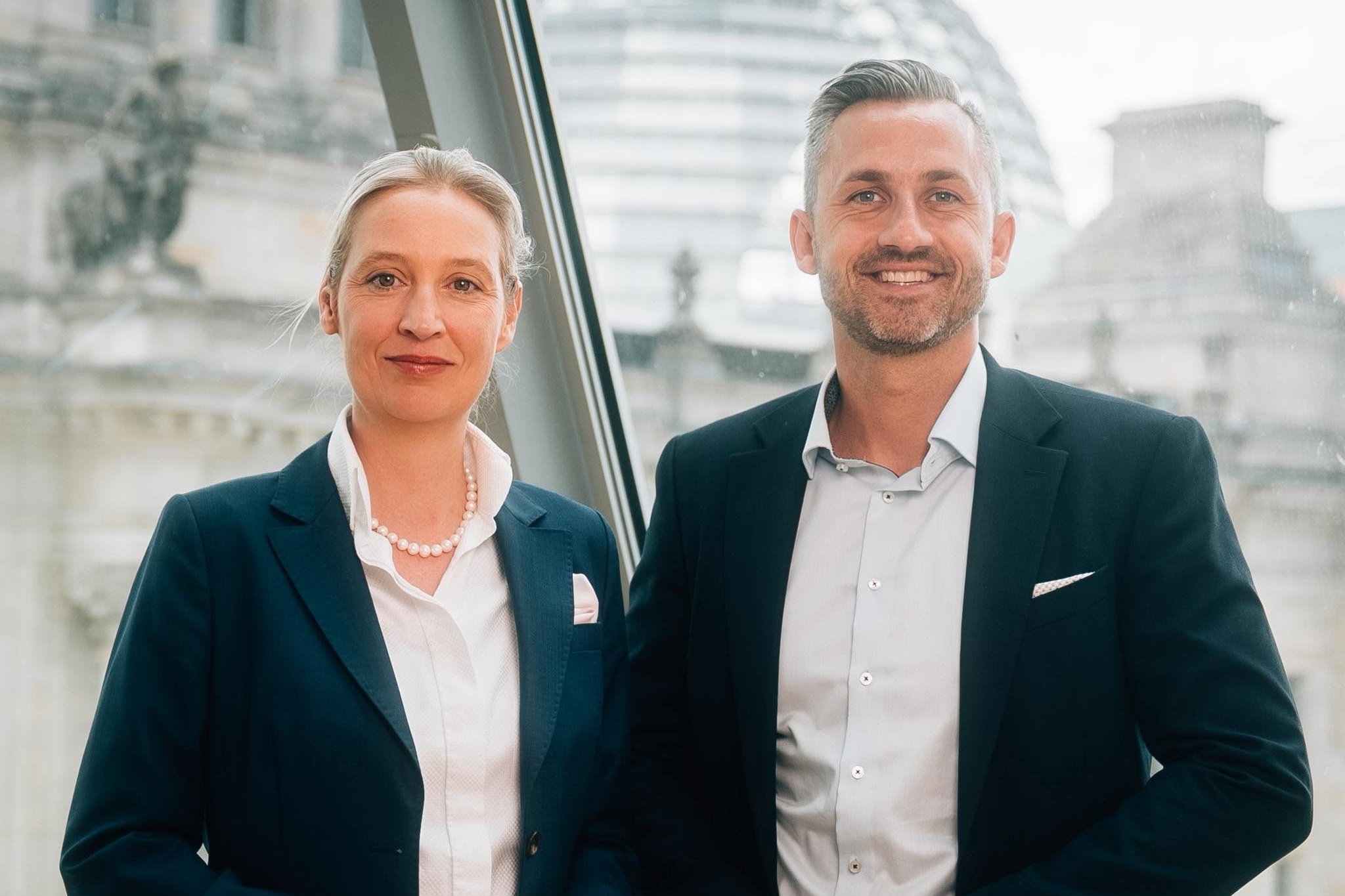 Alice Weidel és Ulrich Siegmund