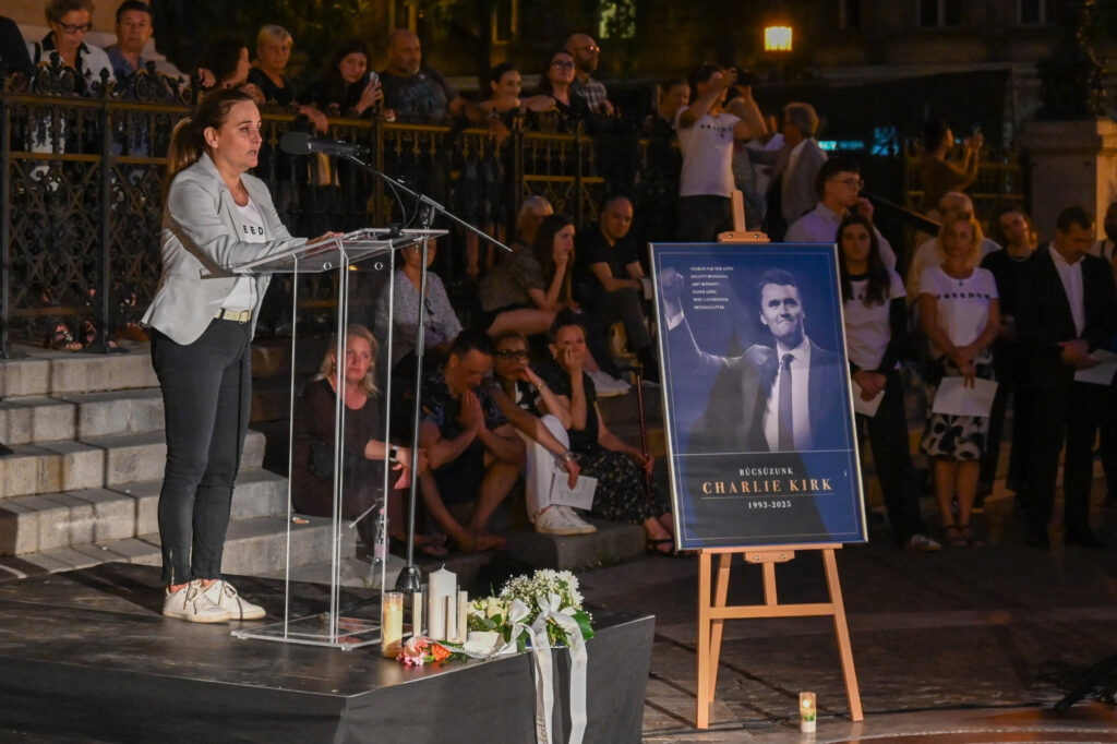 Máthé Zsuzsa Charlie Kirk