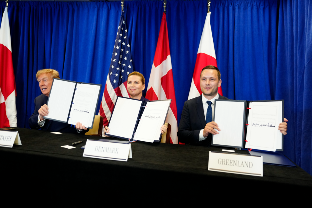 Trump-Frederiksen-Grönland