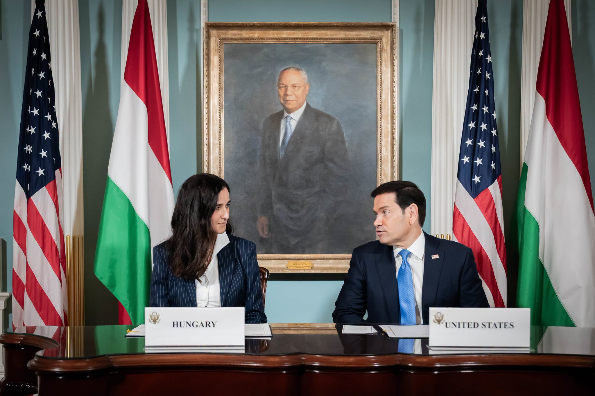 Orbán Anita és Marco Rubió